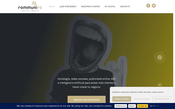 Screenshot of communico-sm.com
