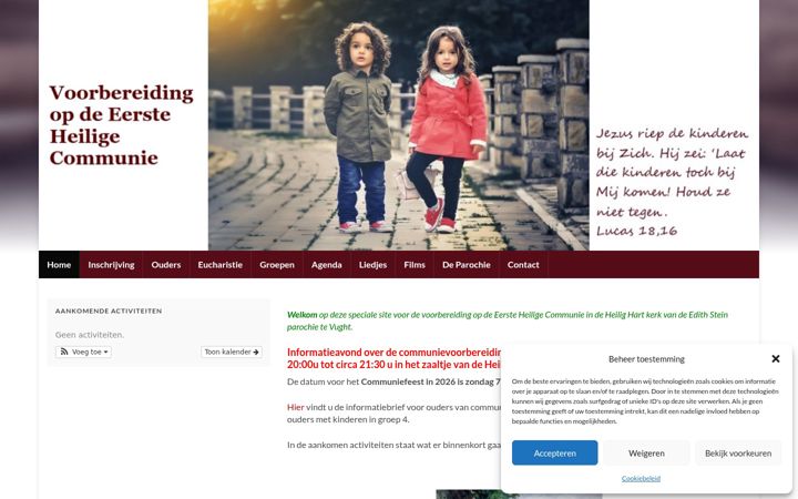 Captura de pantalla de communievught.nl