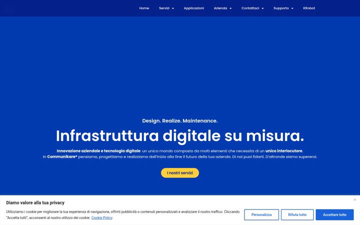 Screenshot of communikare.com
