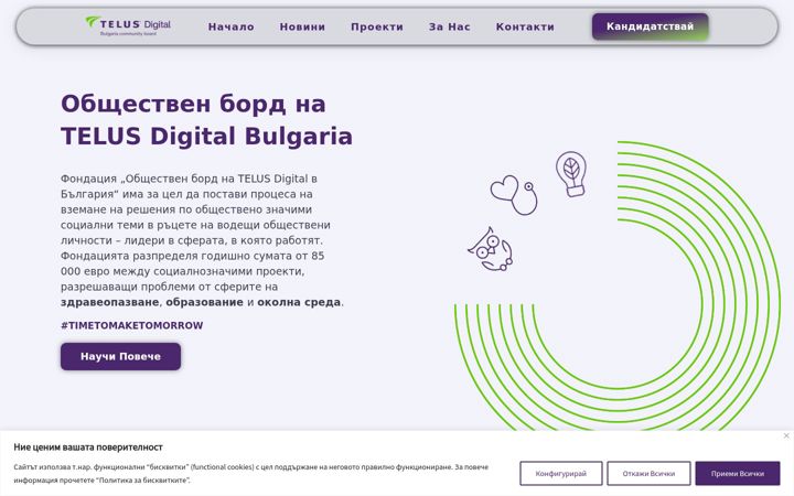 Captură de ecran a communityboardbulgaria.org