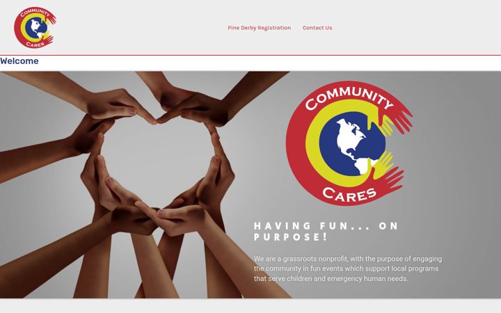 Екранна снимка на communitycaresltd.org