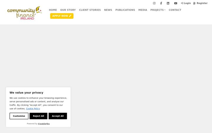 Screenshot of communityfinanceireland.com