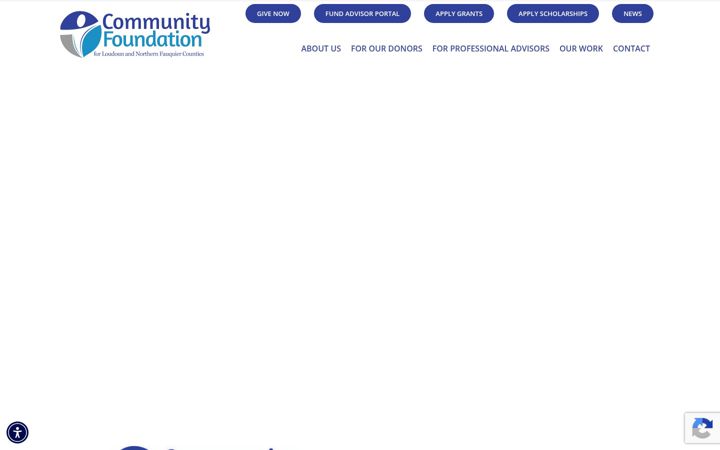 Екранна снимка на communityfoundationlf.org
