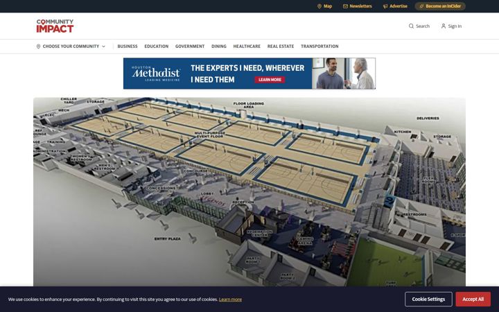 Skjermbilde av communityimpact.com