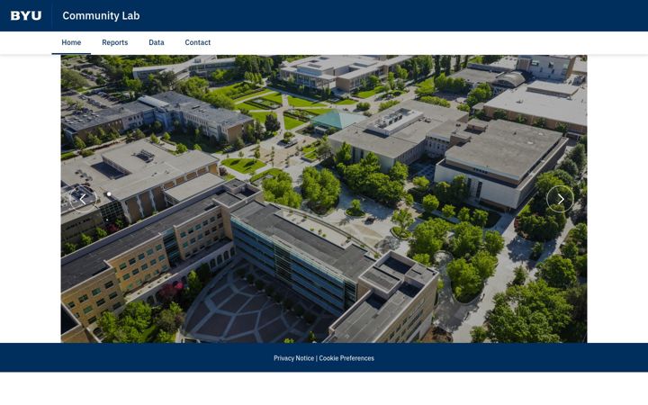 Screenshot von communitylab.byu.edu