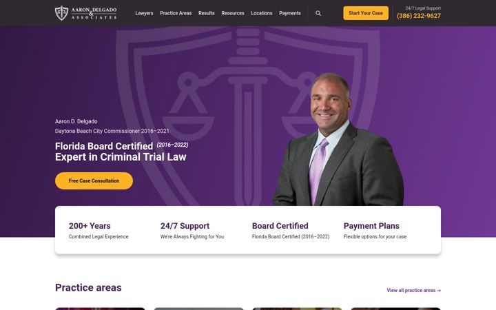 Screenshot of communitylawfirm.com