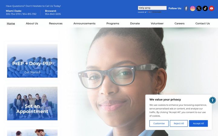 Screenshot of communityrightfulcenter.org