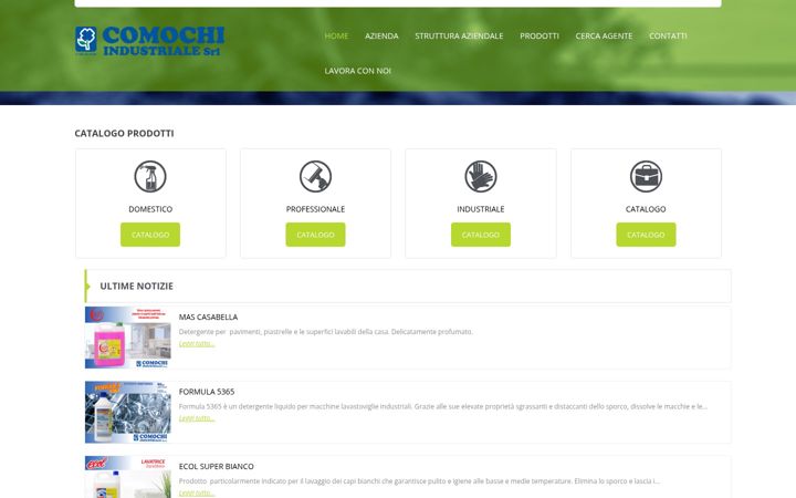 Screenshot of comochi.it