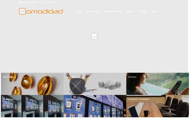 Screenshot of comodidad.nl