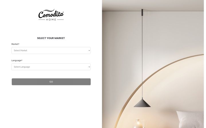 Screenshot of comoditahome.com