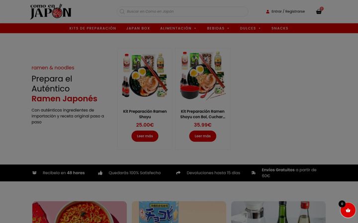 Screenshot of comoenjapon.com