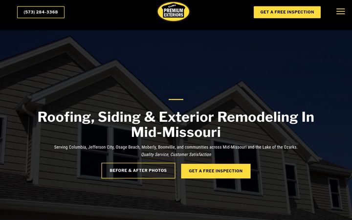 Screenshot of comoexteriors.com