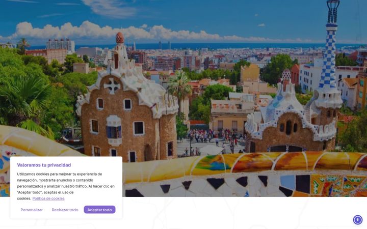 Screenshot of comomolabarcelona.es