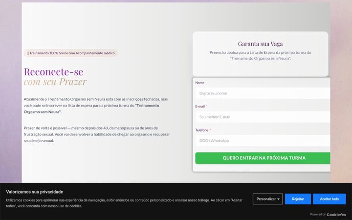 Screenshot of comoterorgasmo.com.br