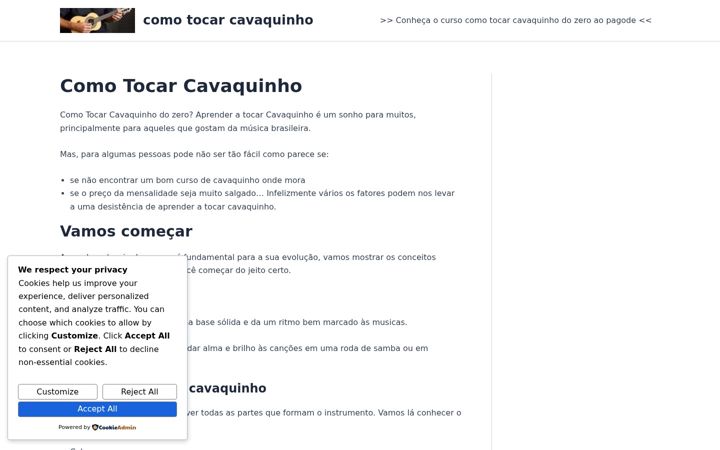 Screenshot of comotocarcavaquinho.club