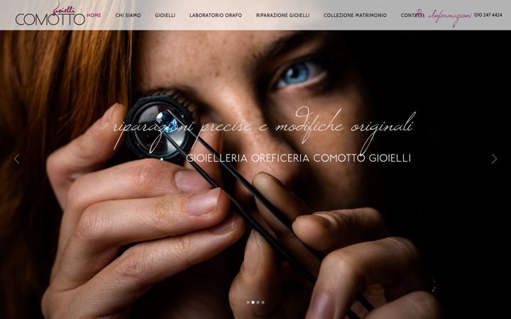 Screenshot of comottogioielli.com