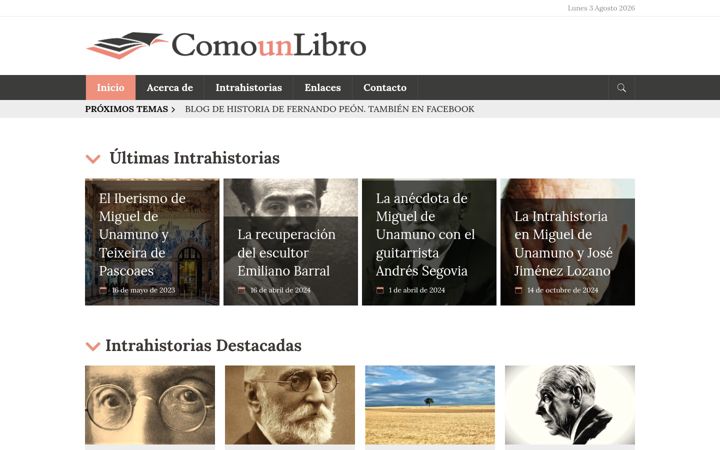 Screenshot of comounlibro.com