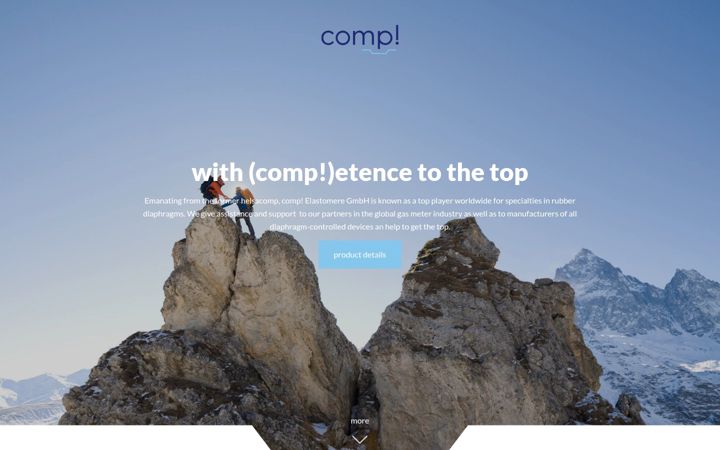 Screenshot of comp-elastomere.com