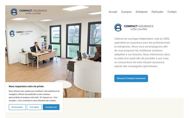Screenshot of compact-assurance.com