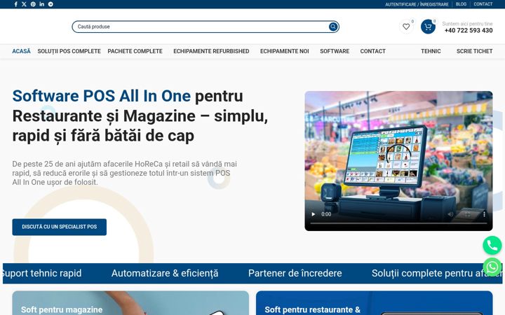 Screenshot of compact-it.ro