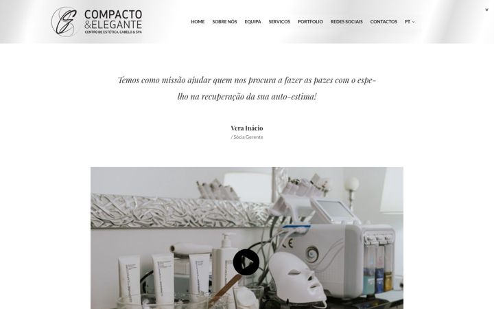 Screenshot of compactoelegante.com