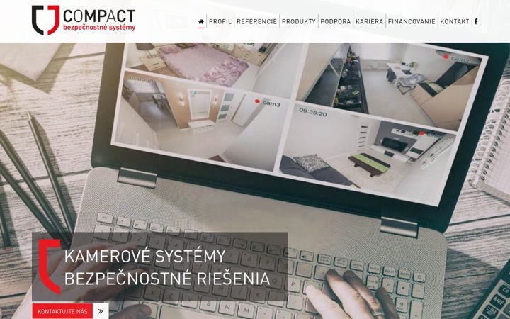 Screenshot of compactsro.sk