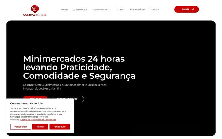 Screenshot of compactstorebrasil.com.br
