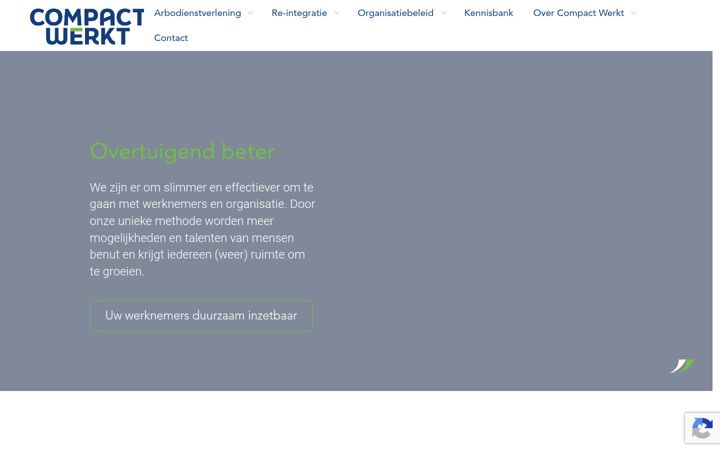 Screenshot of compactwerkt.nl