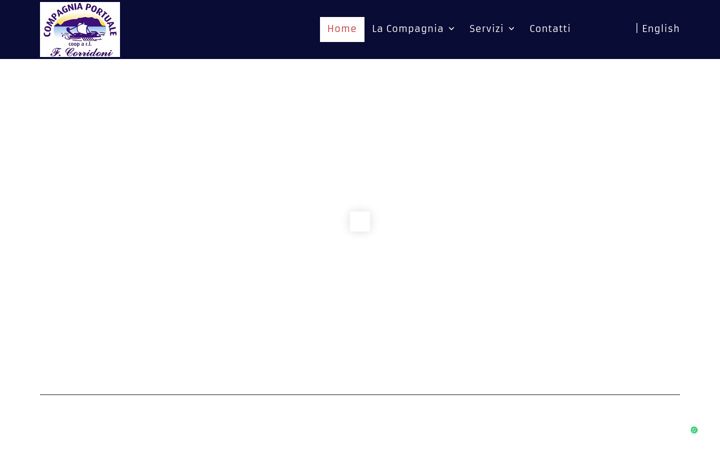 Screenshot of compagniaportualeolbia.com