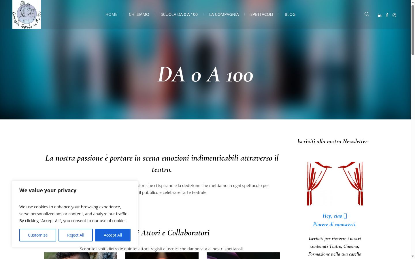 Screenshot tal-banner tal-kunsens muri qabel kwalunkwe interazzjoni