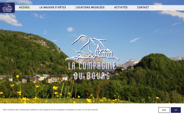 Screenshot of compagnie-du-bourg.com