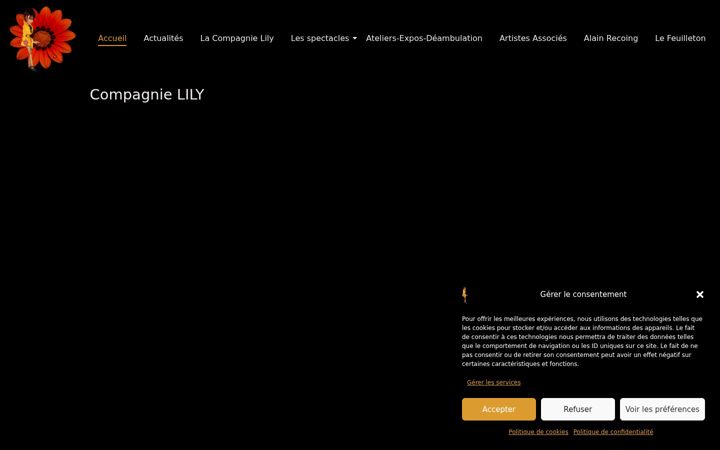 Screenshot of compagnie-lily.org