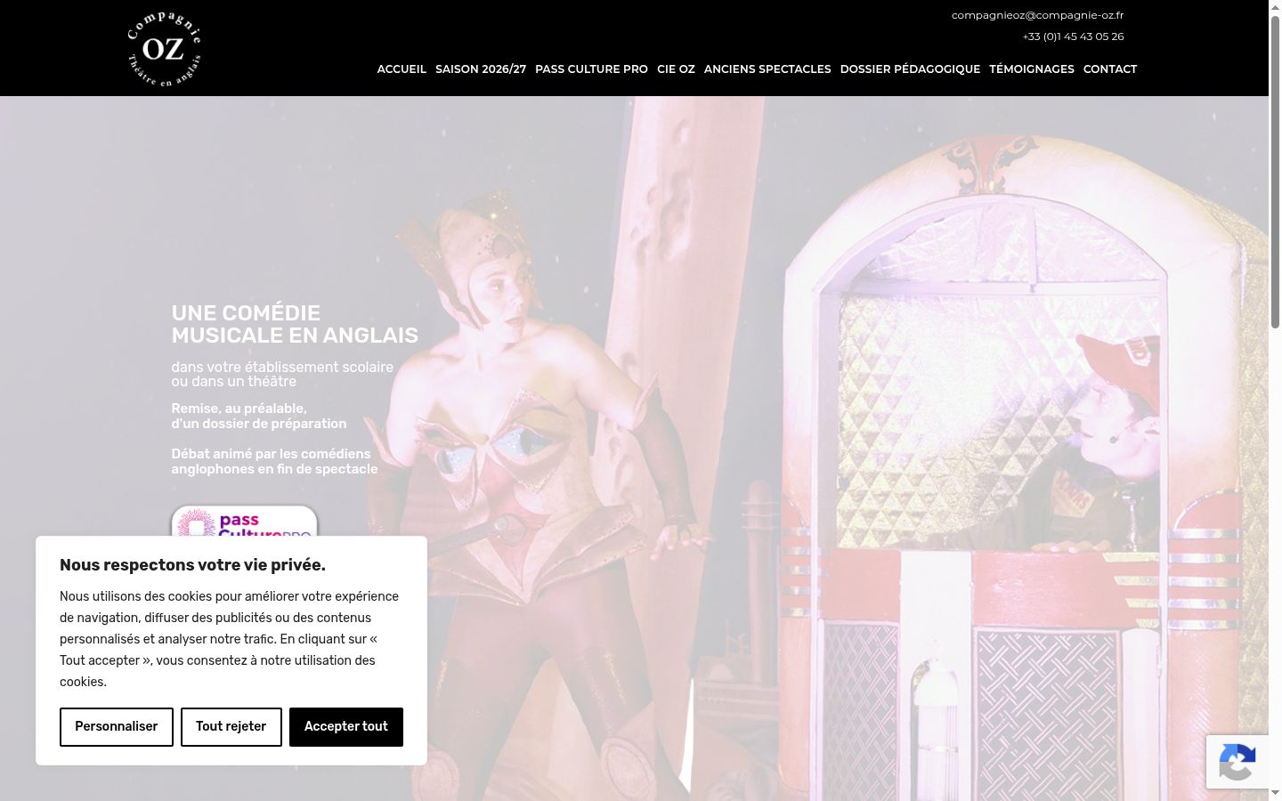 Screenshot tal-banner tal-kunsens muri qabel kwalunkwe interazzjoni
