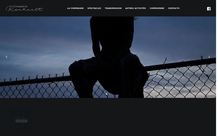 Screenshot of compagniedurouhault.com