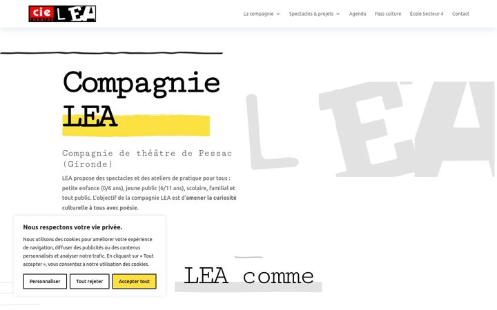 Ekrano kopija compagnielea.fr