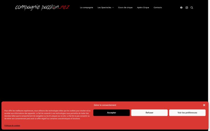Screenshot of compagniepassionnez.fr
