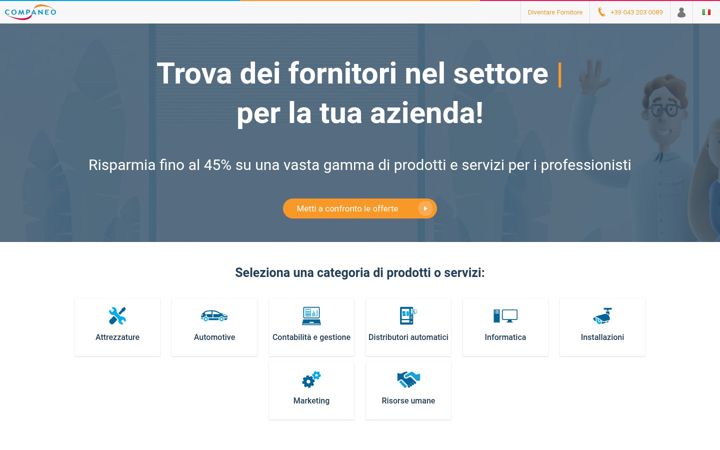 Screenshot of companeo.it
