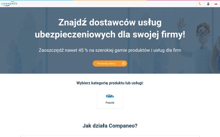 Screenshot of companeo.pl
