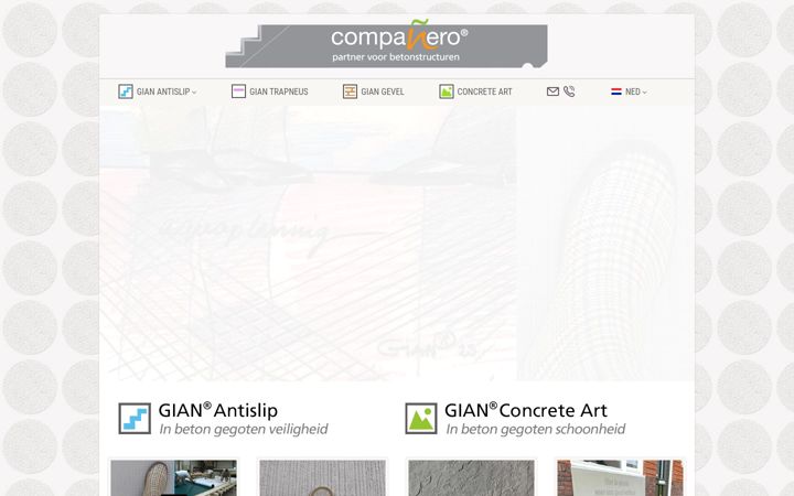 Captura de pantalla de companero.nl