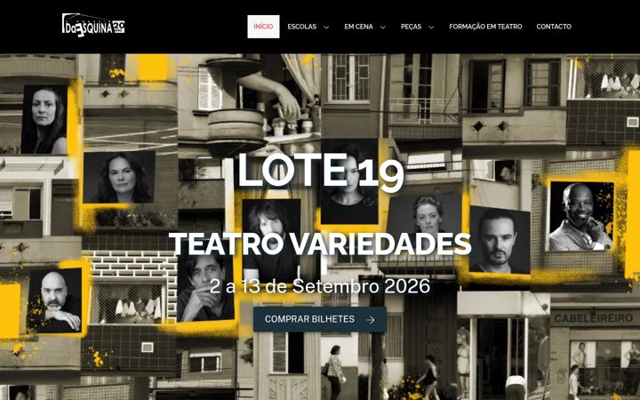 Screenshot of companhiadaesquina.com