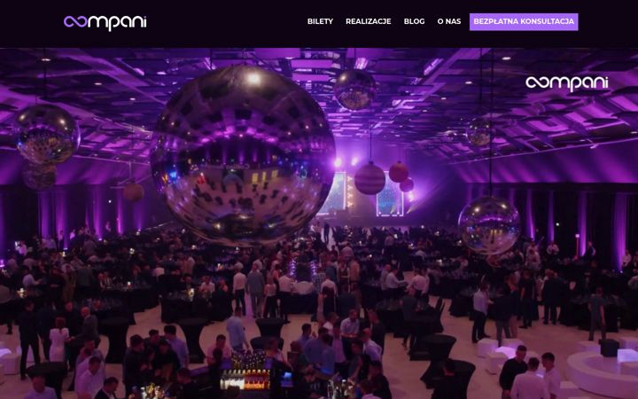 Screenshot of compani.pl
