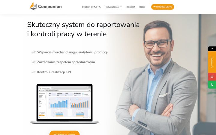 Screenshot of companion.pl