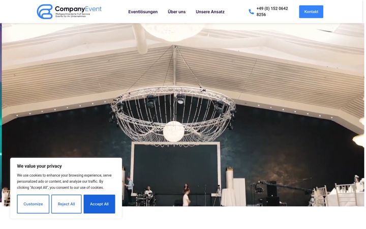 Screenshot of company-event.de