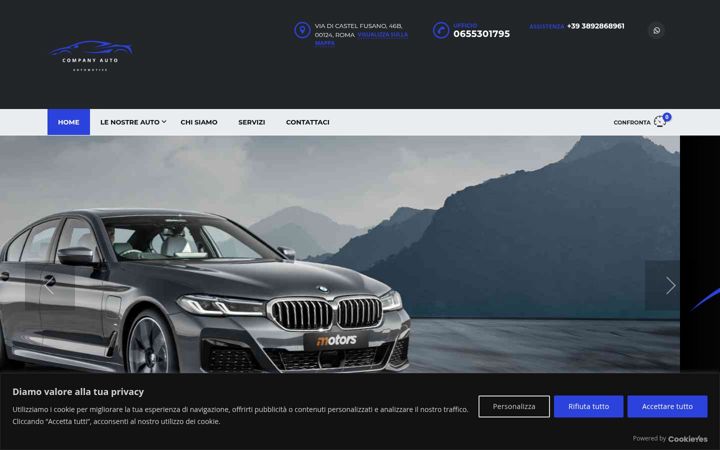 Screenshot of companyauto.it
