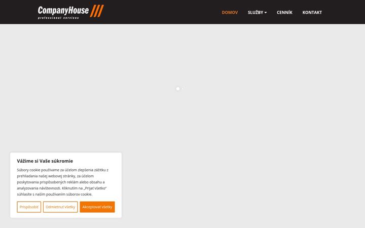 Screenshot van companyhouse.eu