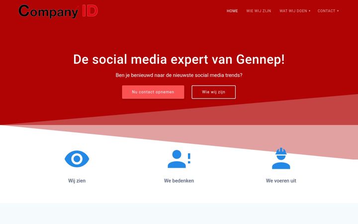 Screenshot of companyid.nl