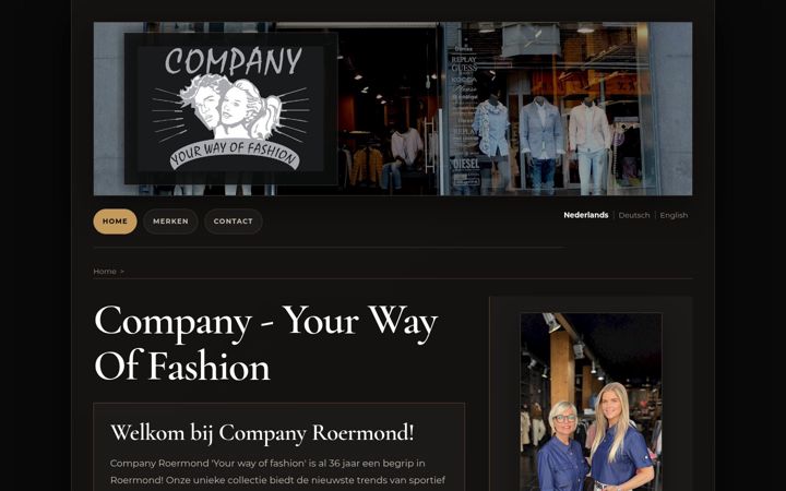 Screenshot of companyroermond.nl