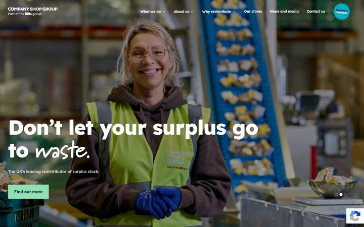 Screenshot of companyshopgroup.co.uk