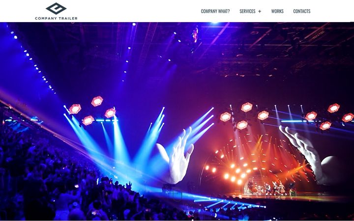 Screenshot of companytrailer.com