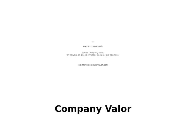 Screenshot of companyvalor.com